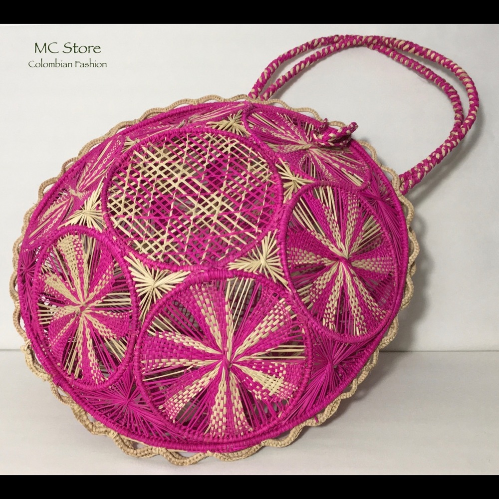 Handbag in Mimbre